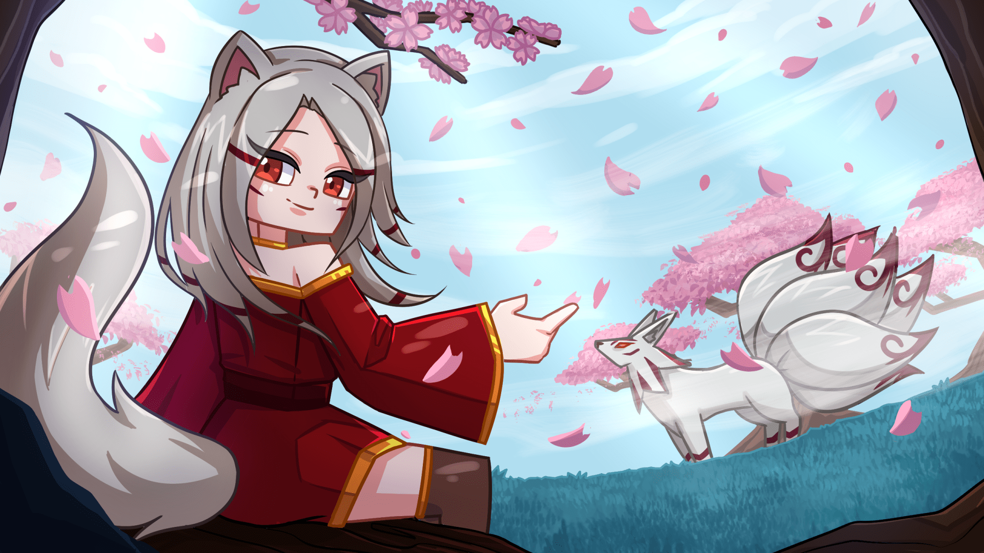 The Nine Tails Demon, Amaterasu